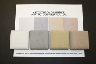 Cast Stone Color Options